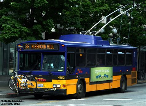 King County Metro Transit Kc Metro Gillig Phantom Electric Trolley