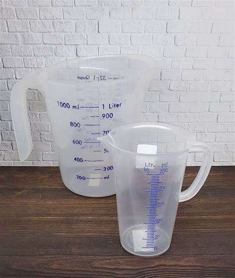 Gelas Takar Liter Ml Set Takaran Air Lazada Indonesia