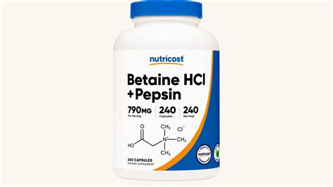 Top 6 Best Betaine HCL Supplements In 2025 Straight