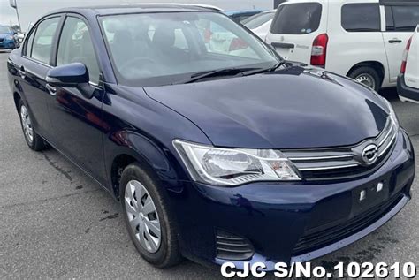 2013 Toyota Corolla Axio Dark Blue For Sale Stock No 102610