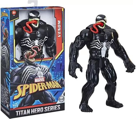 Spider Man Venom Marvel Maximum Venom Titan H Ros De Luxe Action