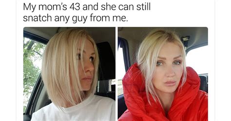 Daughter S Pride Over Her Hot Mom Starts A Viral Twitter Thread