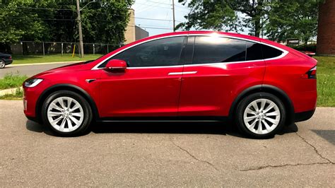 Tesla Model X Red Ppf - Concept Wraps