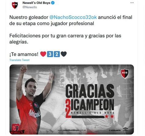 Ignacio Scocco Se Retiró Del Fútbol El Emotivo Video Tyc Sports