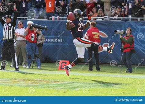 Devin Hester editorial stock photo. Image of touchdown - 186909963