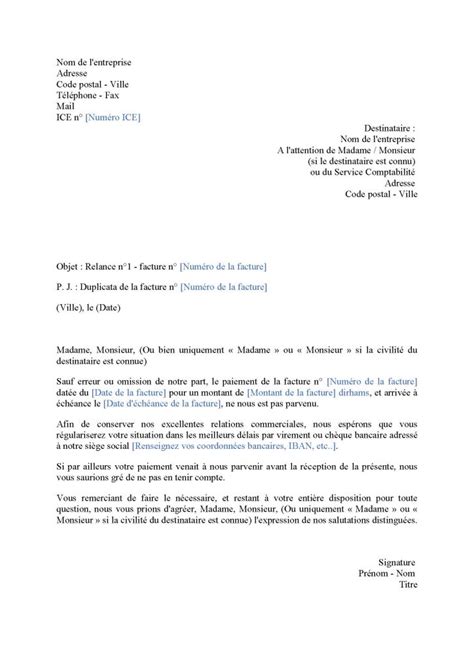 Lettre De Relance Client Le Journal D Annonces L Gales