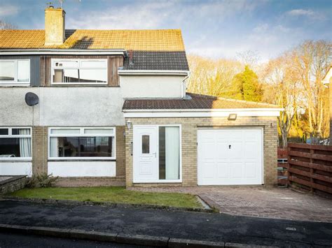 3 Bed Semi Detached House For Sale In Craigenbay Crescent Lenzie