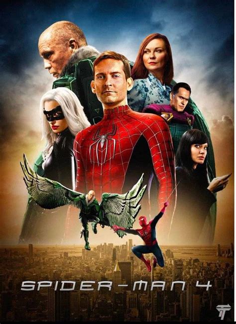 Spider-Man 4 Tobey Maguire Fan Poster by airielashf23 on DeviantArt