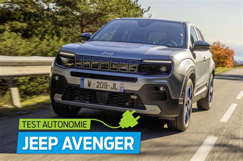 Essai Jeep Avenger Quelle autonomie réelle pour le petit SUV électrique