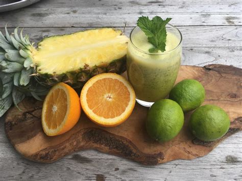 Detox Sap Groene Thee En Citrusvruchten Womagazine