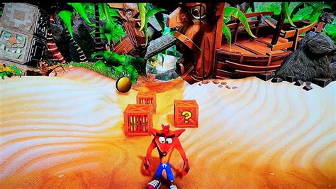 Crash Bandicoot N Sane Trilogy N Sanity Beach Time Trial Gold Relic