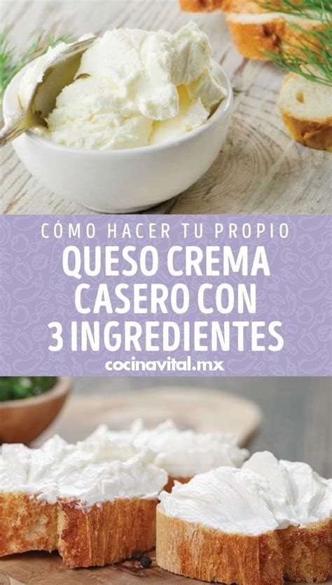 Cómo Hacer Tu Propio Queso Crema Casero Con 3 Ingredientes Receta De