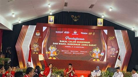 Pdip Resmi Usung Jeje Wiradinata Dan Ronal Surapradja Untuk Maju Di