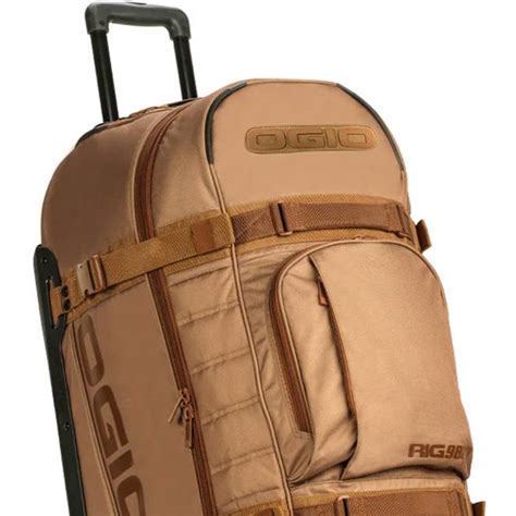 Mala Ogio Rig Pro Wheeled Bag Coyote Marrom Grid Motors