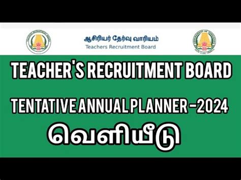 Trb Annual Planner Out Youtube