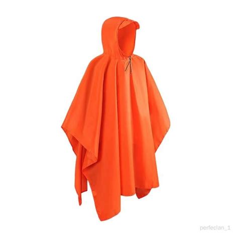 Poncho De Pluie Avec Cape De Pluie Légère Multifonctionnelle Pour