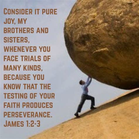 James 12 3 Consider It Pure Joy My Brothers And Sisters Whenever You