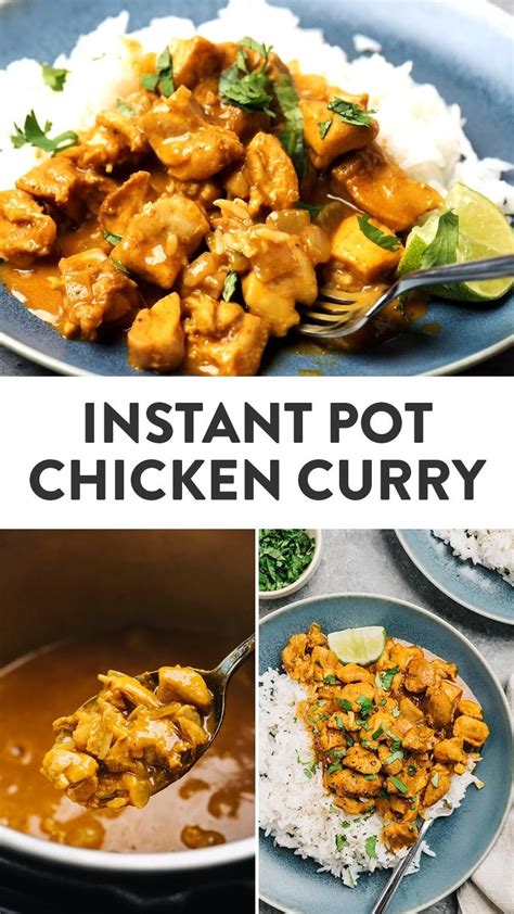 Instant Pot Coconut Chicken Curry Artofit