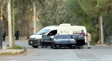 Doble ejecución en el Campestre víctimas iban en Porsche