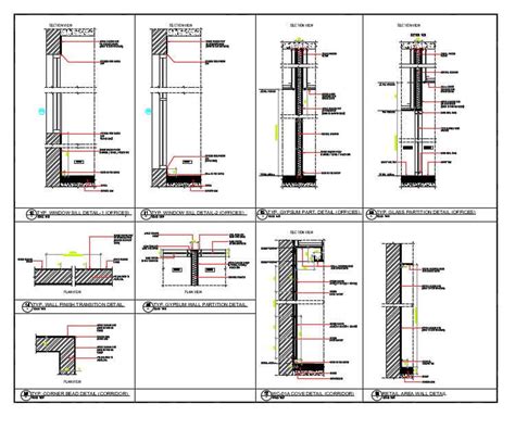 Wall Section Dwg