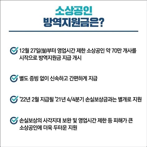 소상공인 방역지원금 지급 시작이렇게 신청하세요 생활정보 컴투어플