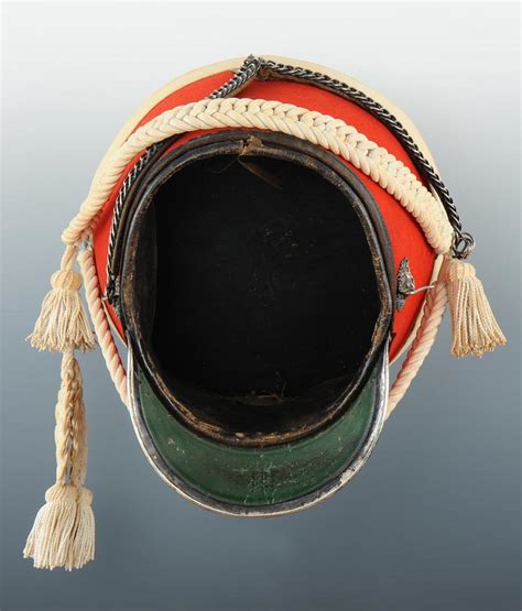 SHAKO DU 2ème RÉGIMENT DE GARDES D HONNEUR MODÈLE 1813 PREMIER EMPIRE