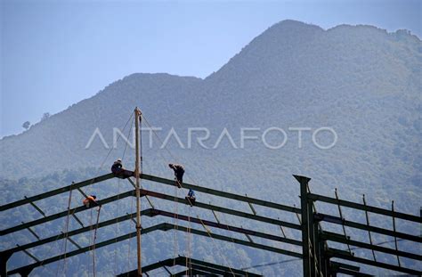 Angka Kecelakaan Kerja Konstruksi Antara Foto