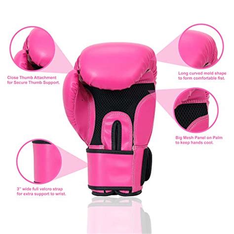 Boxing Gloves Synthetic Leather Bag Punching Gloves For Home Gym