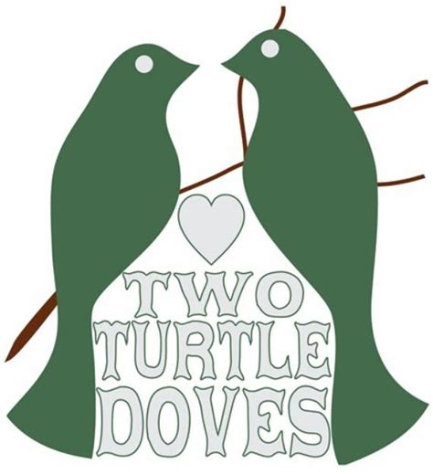 Two Turtle Doves Svg File Print Art Svg And Print Art At