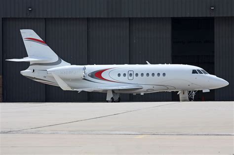 N Fj Dassault Falcon Lxs At Kcle New Aircraft For Ke Flickr