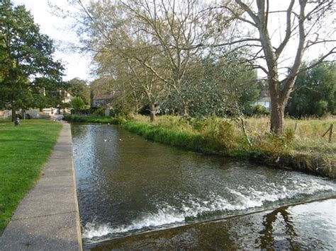 River Darent Approaching The Ford In Marathon Cc By Sa 2 0