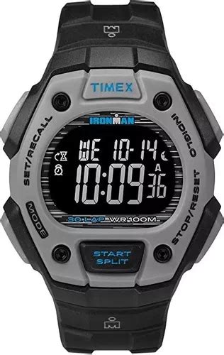 Rel Gio Masculino Timex Ironman Classic Mm Wr M Tw U Cor Da