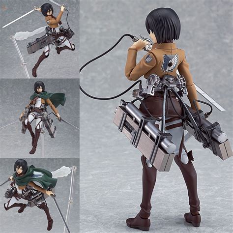 โมเดลฟกเกอร PVC รปการตนอะนเมะ On Titan Mikasa Ackerman