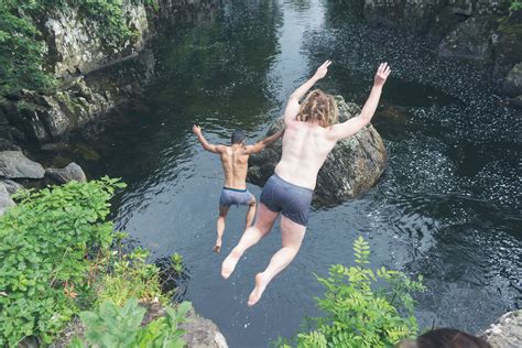 Free Images Waterfall Adventure Jumping Jungle Extreme Sport