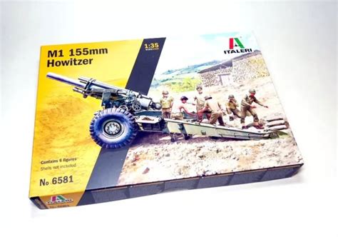 Italeri Military Model M Mm Howitzer Contains Figures