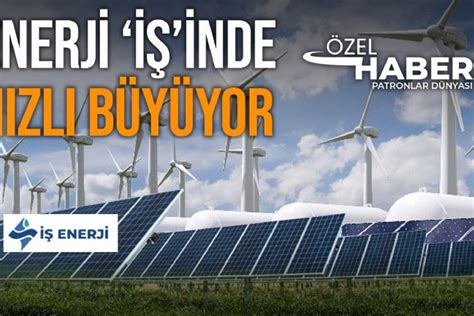 Enerji işinde açılım yapan İş Bankası na ait İş Enerji iki rüzgar