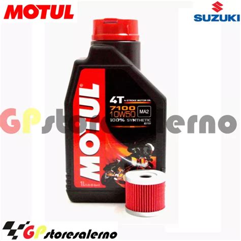 Tagliando Olio Filtro Motul W Suzuki Uh Burgman Eur