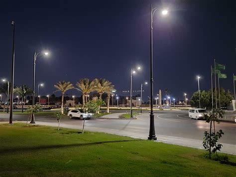 Jeddah, Saudi Arabia, June 2023 - Beautiful view of cars and trees on ...