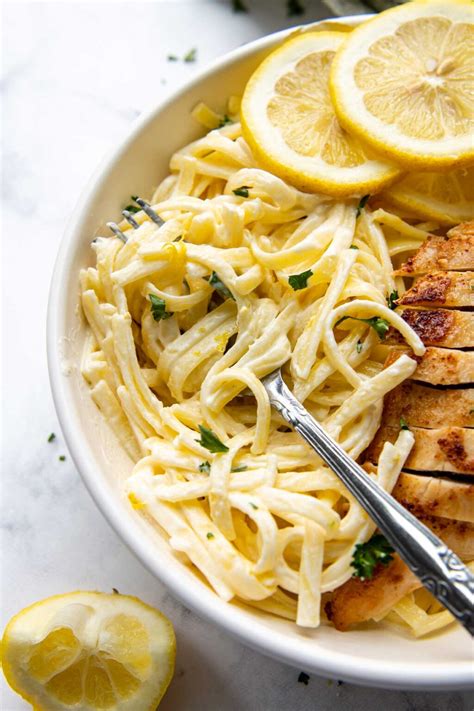 Creamy Lemon Chicken Pasta Easy 20 Minute Recipe