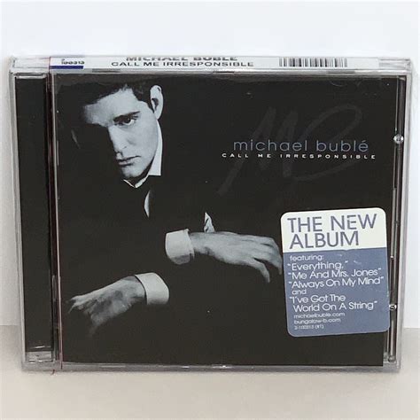 Call Me Irresponsible By Michael Bublé Cd Apr 2007 143reprise