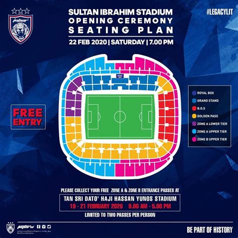 Majlis Perasmian Stadium Sultan Ibrahim - 22 February 2020 ...