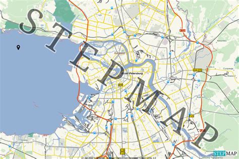 Stepmap Sankt Petersburg Landkarte F R Osteuropa