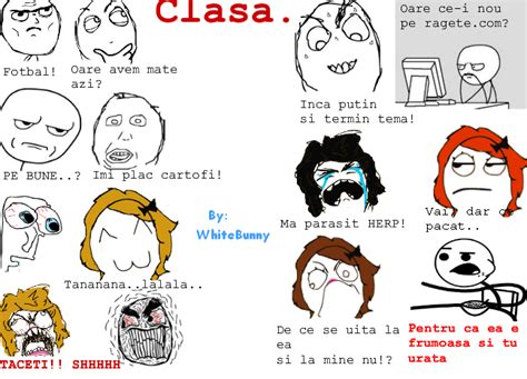 Clasa Elevilor Meme Rage Comics Romania