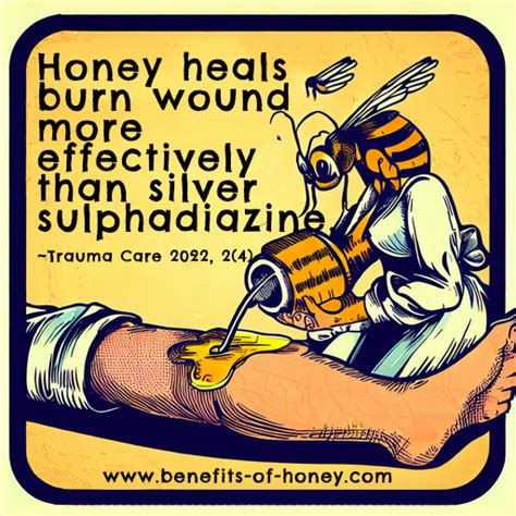 #1 Natural Wound Healing Treatment - Honey