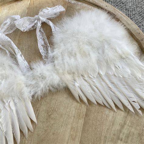 Feather Angel Costume Wings Off White Au