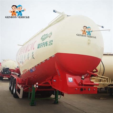 Factory Customized Axle Cbm T Dry Bulk Cement Wheat Flour