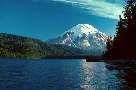 Mount St Helens And Spirit Lake Photograph By Thomas And Pat Leeson