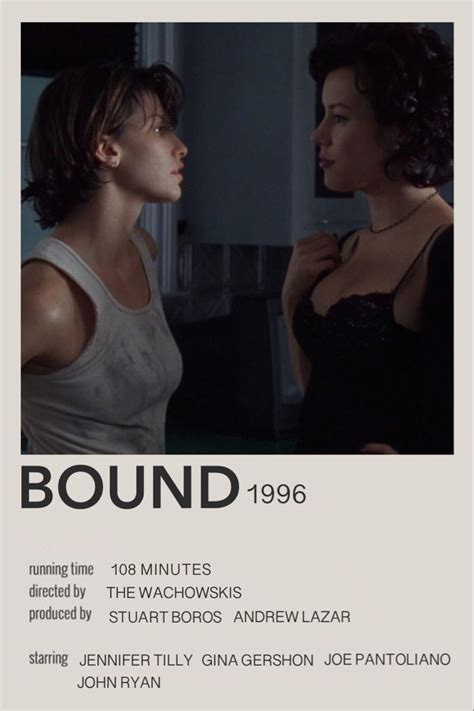 Bound (1996) in 2024 | Girly movies, Best teen movies, Movies to watch ...