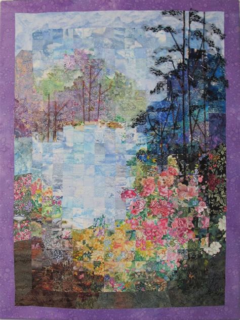 Amazing Watercolor Quilt Cjdowstudio Quilts Watercolor