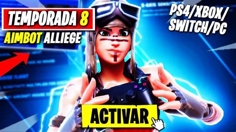 La MEJOR SENSIBILIDAD De Alliege AIMBOT En FORTNITE TEMPORADA 8